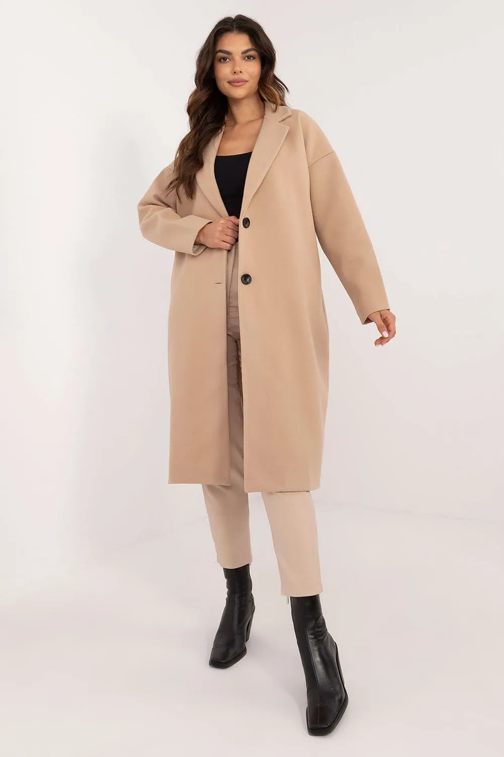 TEEK - Warm Option Buttoned Coat