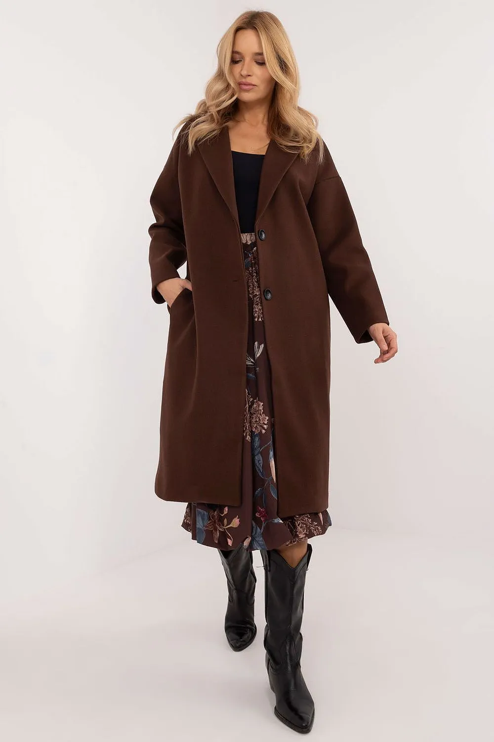 TEEK - Warm Option Buttoned Coat