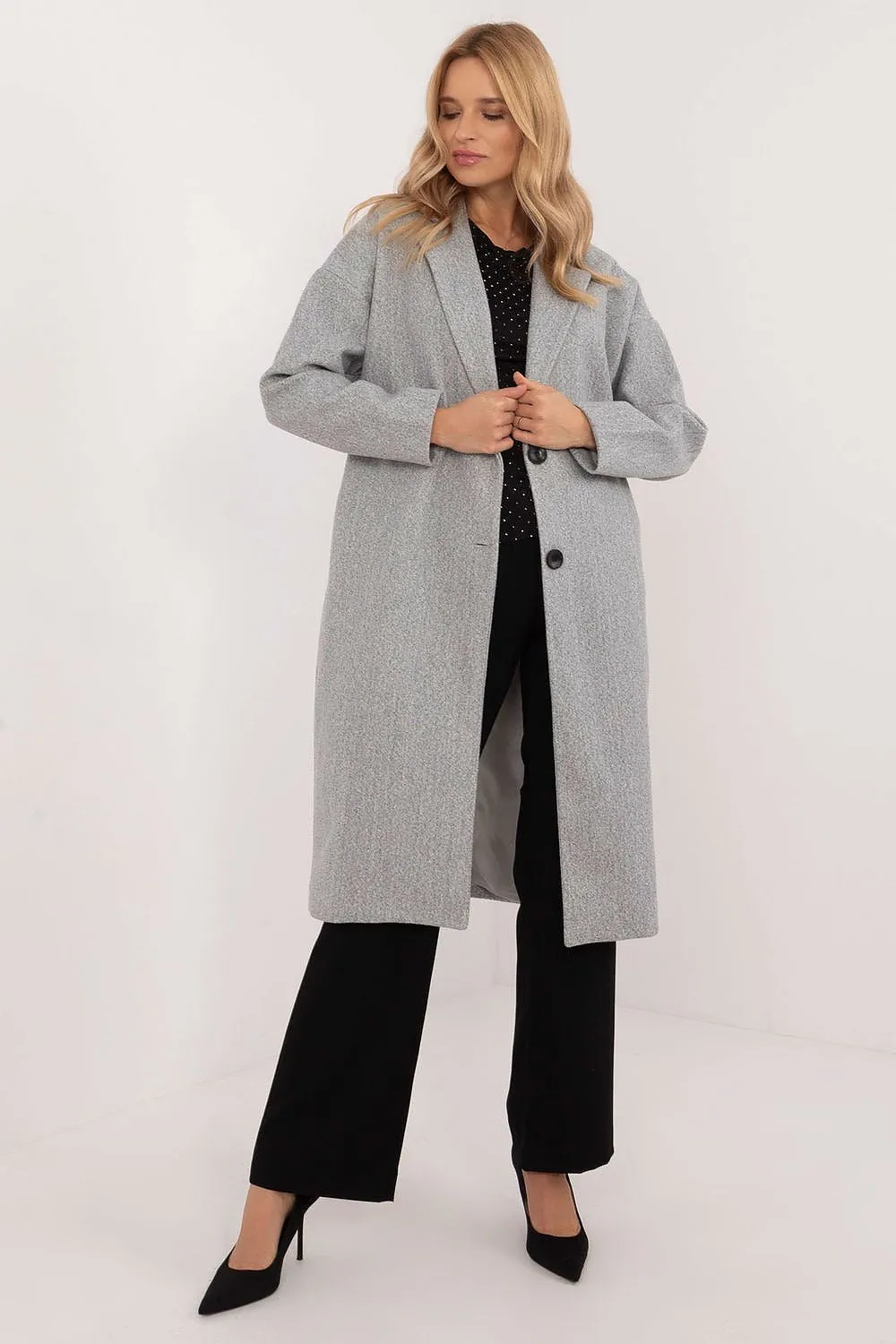 TEEK - Warm Option Buttoned Coat