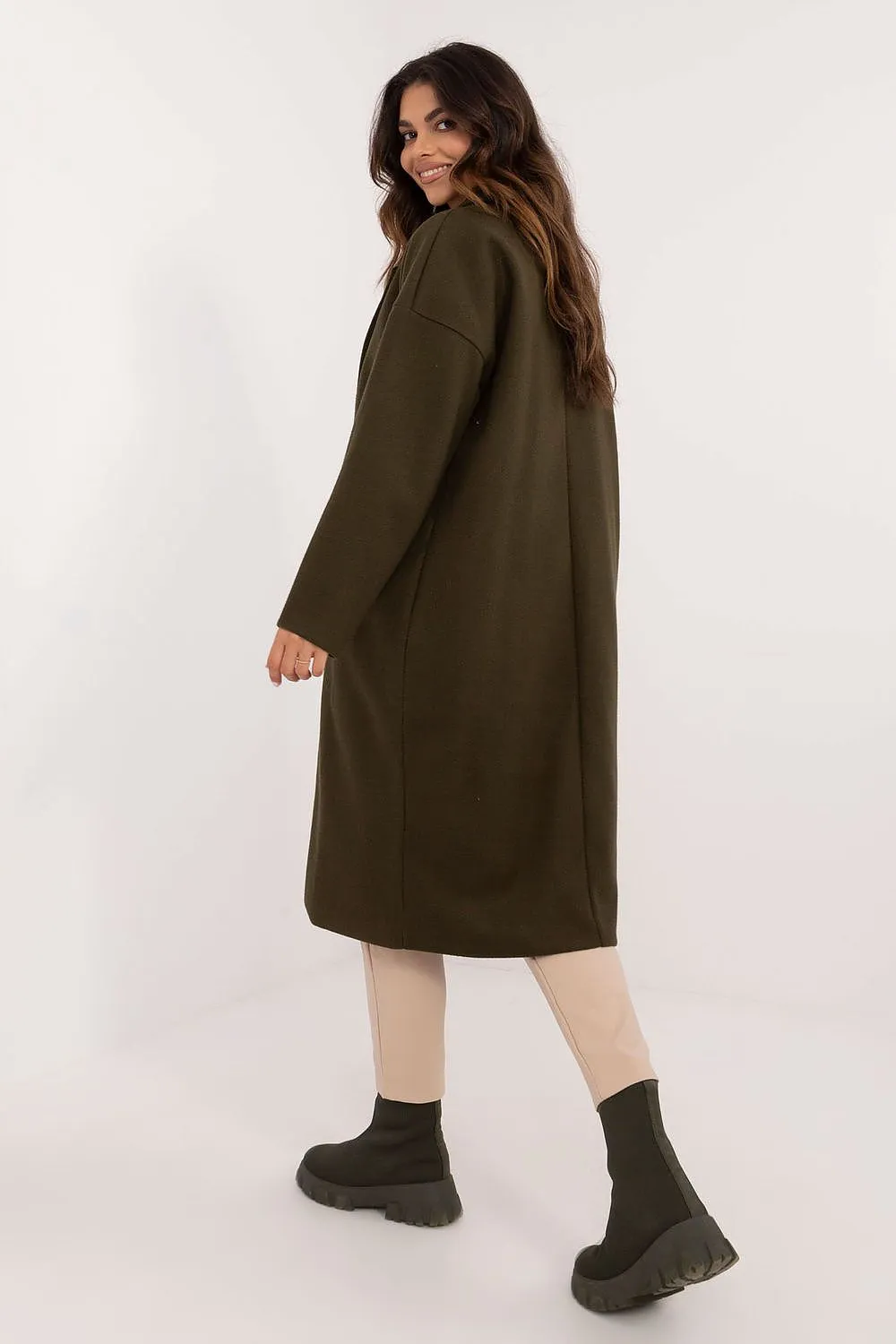 TEEK - Warm Option Buttoned Coat