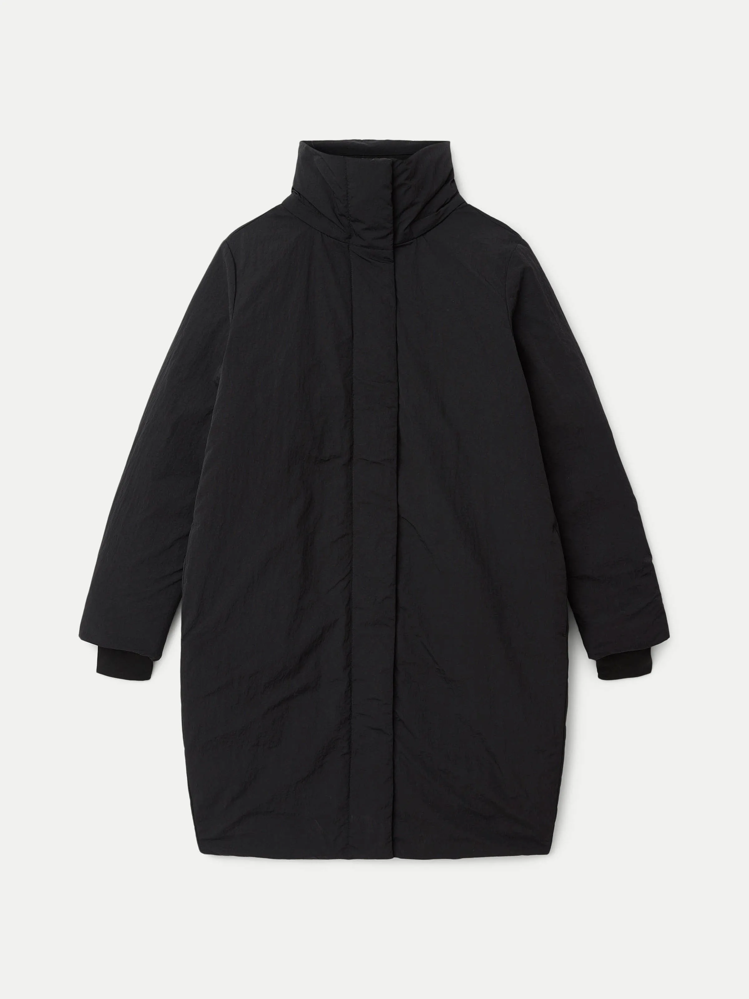 The Iceland Long Coat in Black