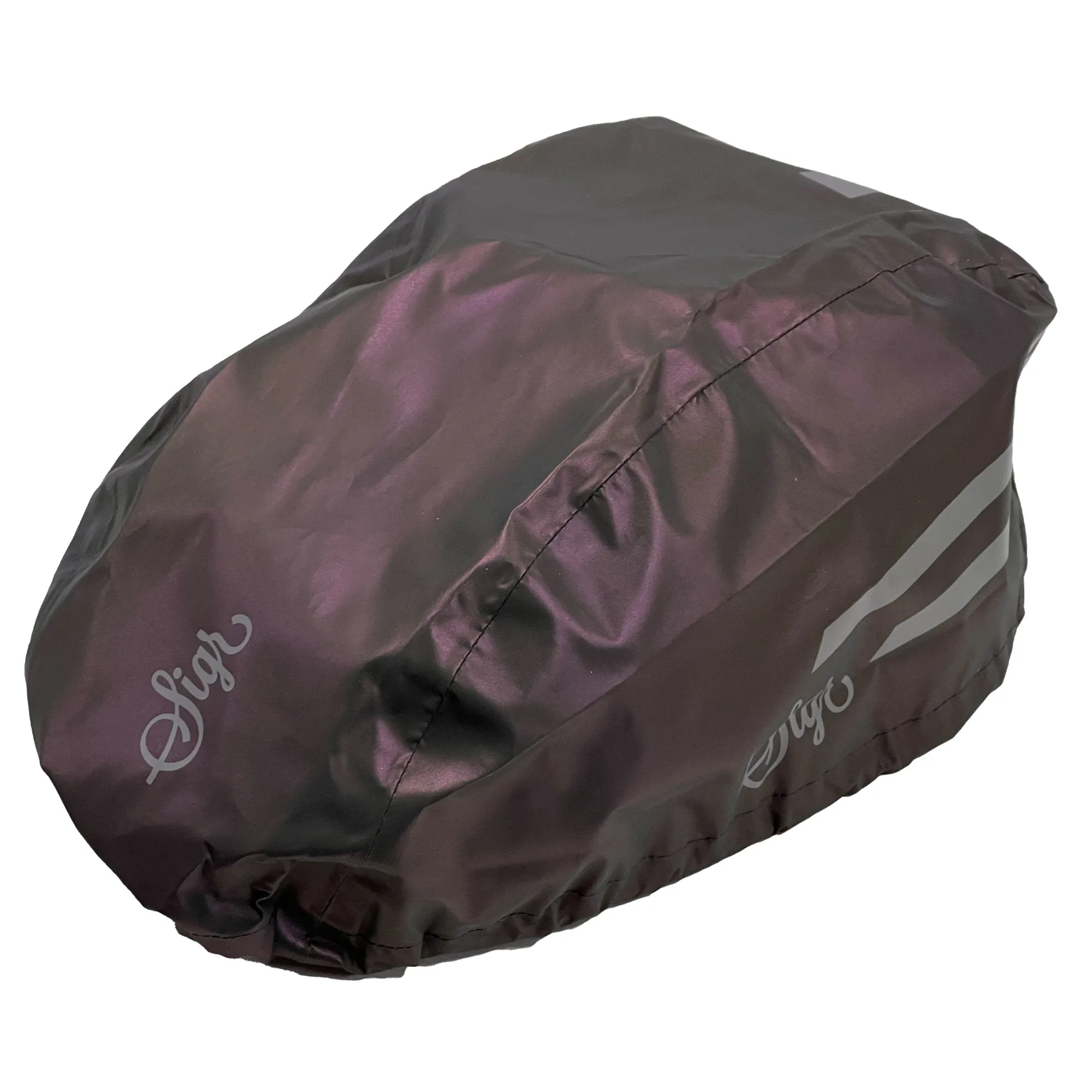 Tofsmes Reflective Grey Cycling Helmet Cover Unisex