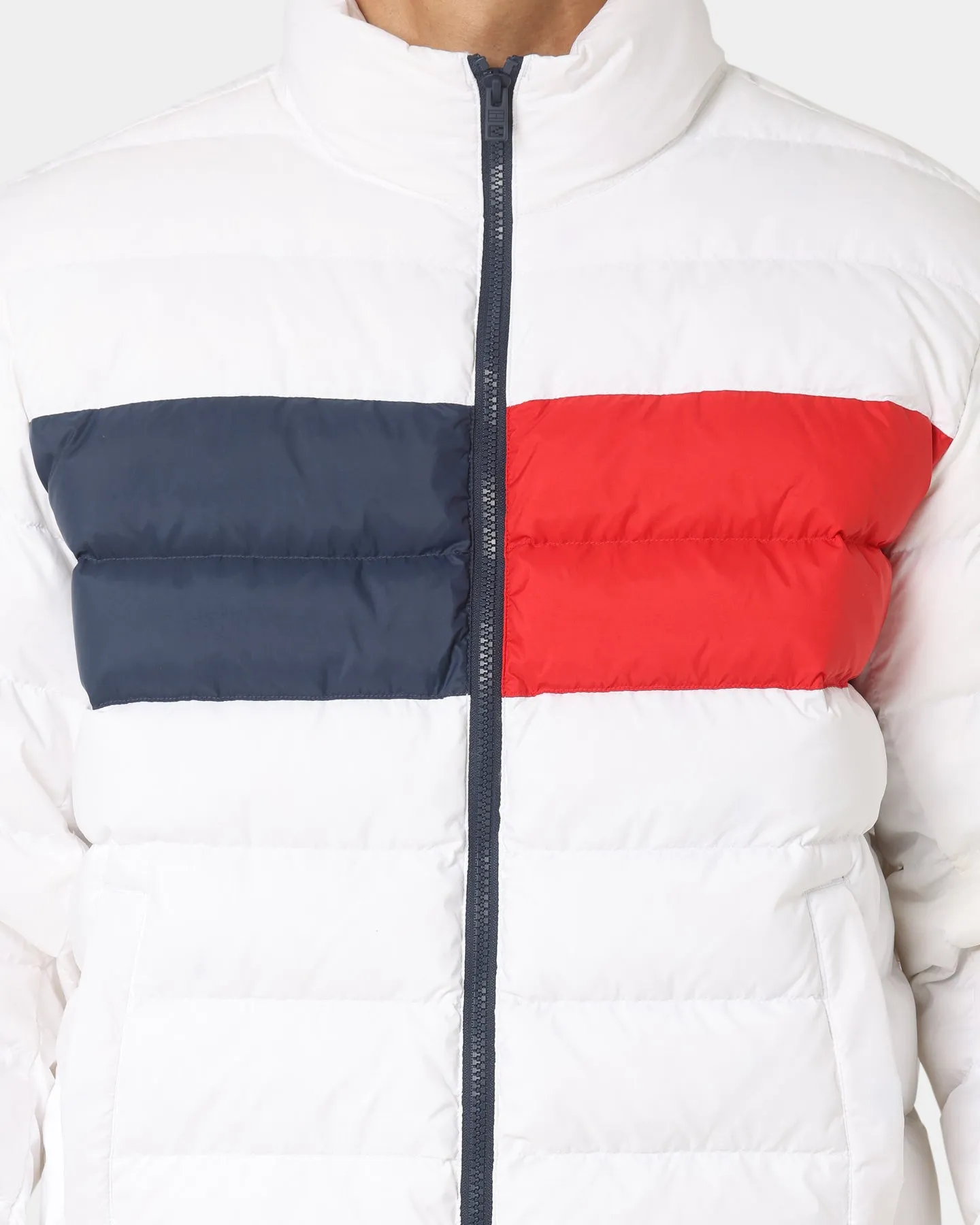 Tommy Jeans Essential Flag Down Jacket White