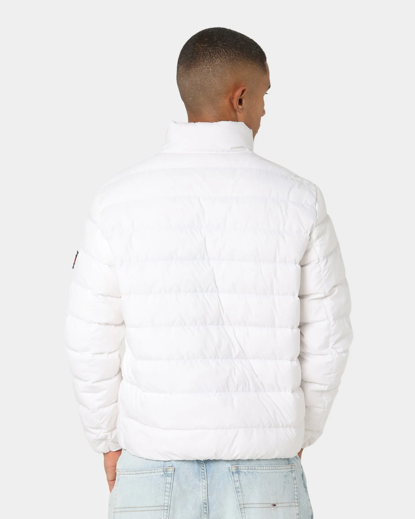 Tommy Jeans Essential Flag Down Jacket White