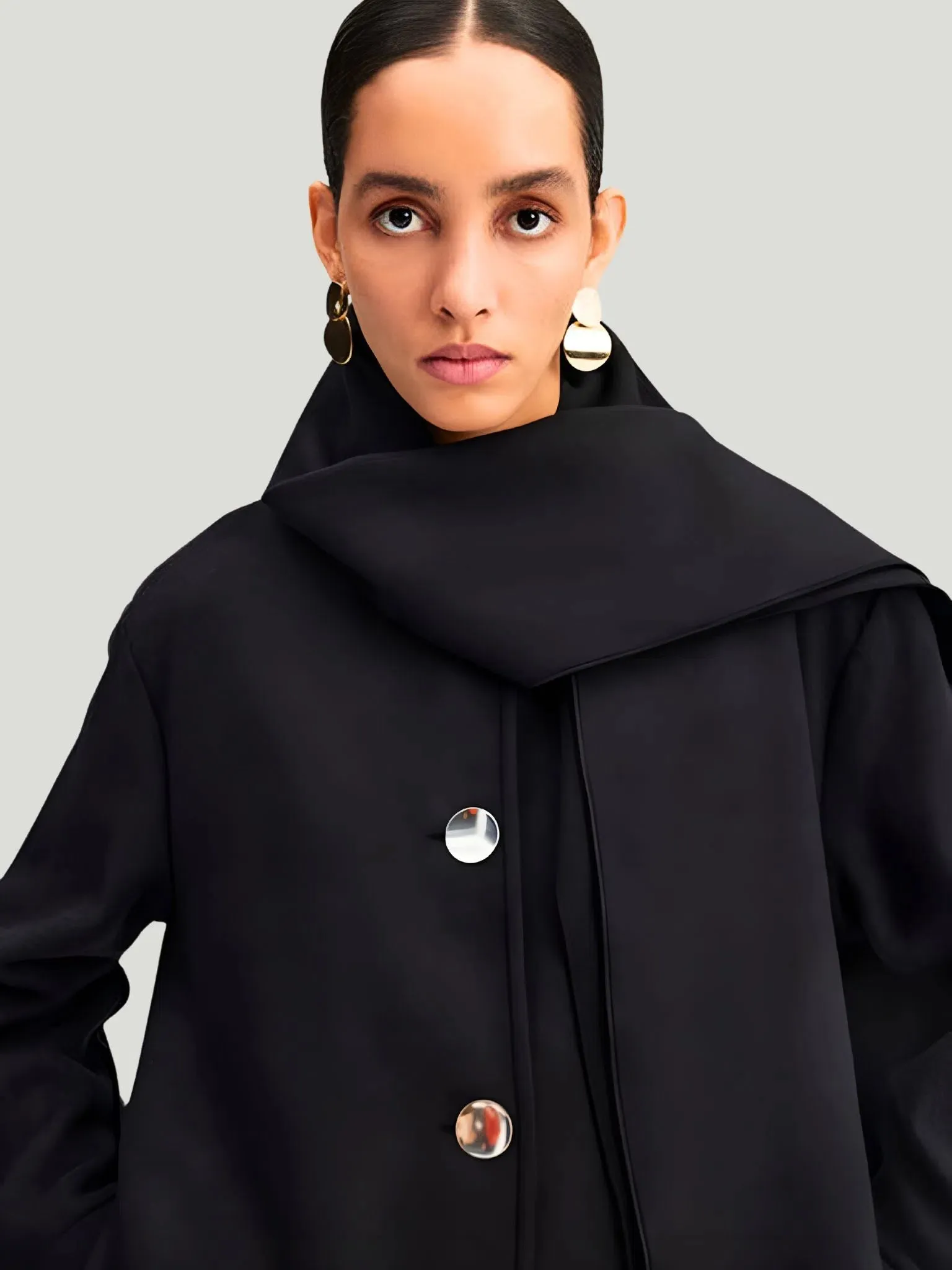 TOUCHÉ Shawl Collar Coat