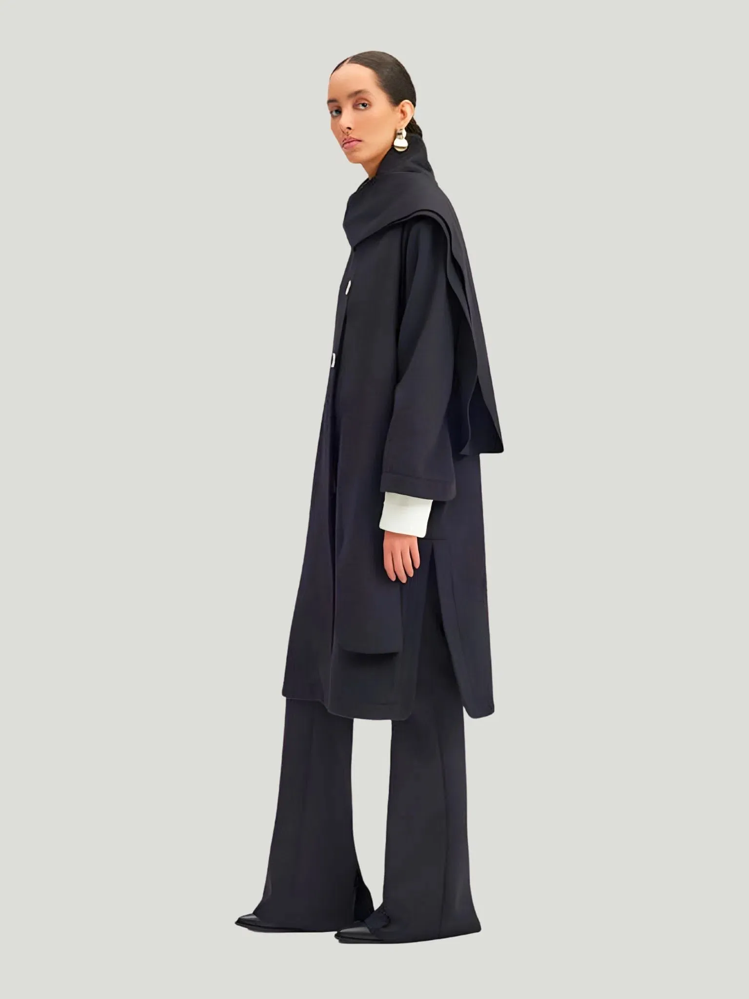 TOUCHÉ Shawl Collar Coat