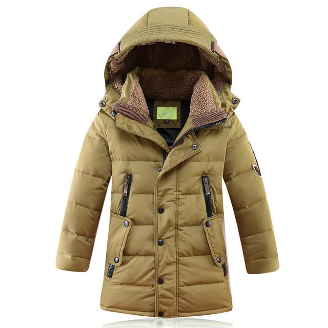 Warm Winter Duck Down Padded Jacket - free shipping to North America. Please allow 12-28 days.