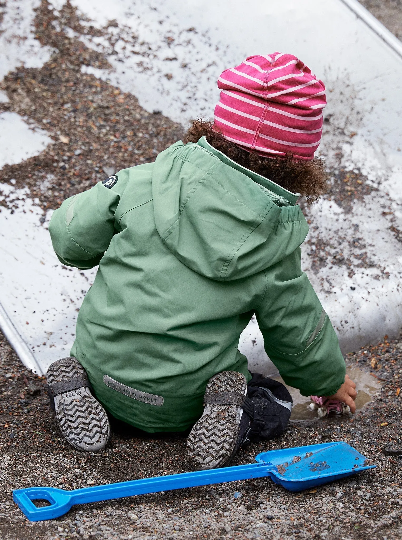 Waterproof Kids Jacket with Magnetic Zip