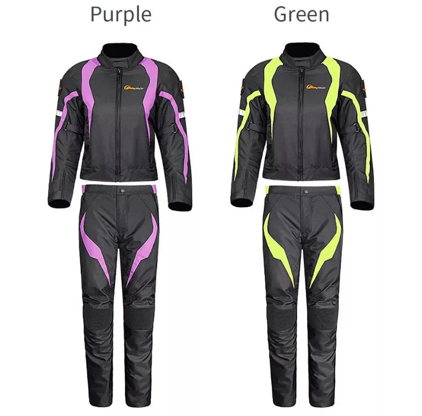 Women Motorcycle waterproof Jacket & Pants