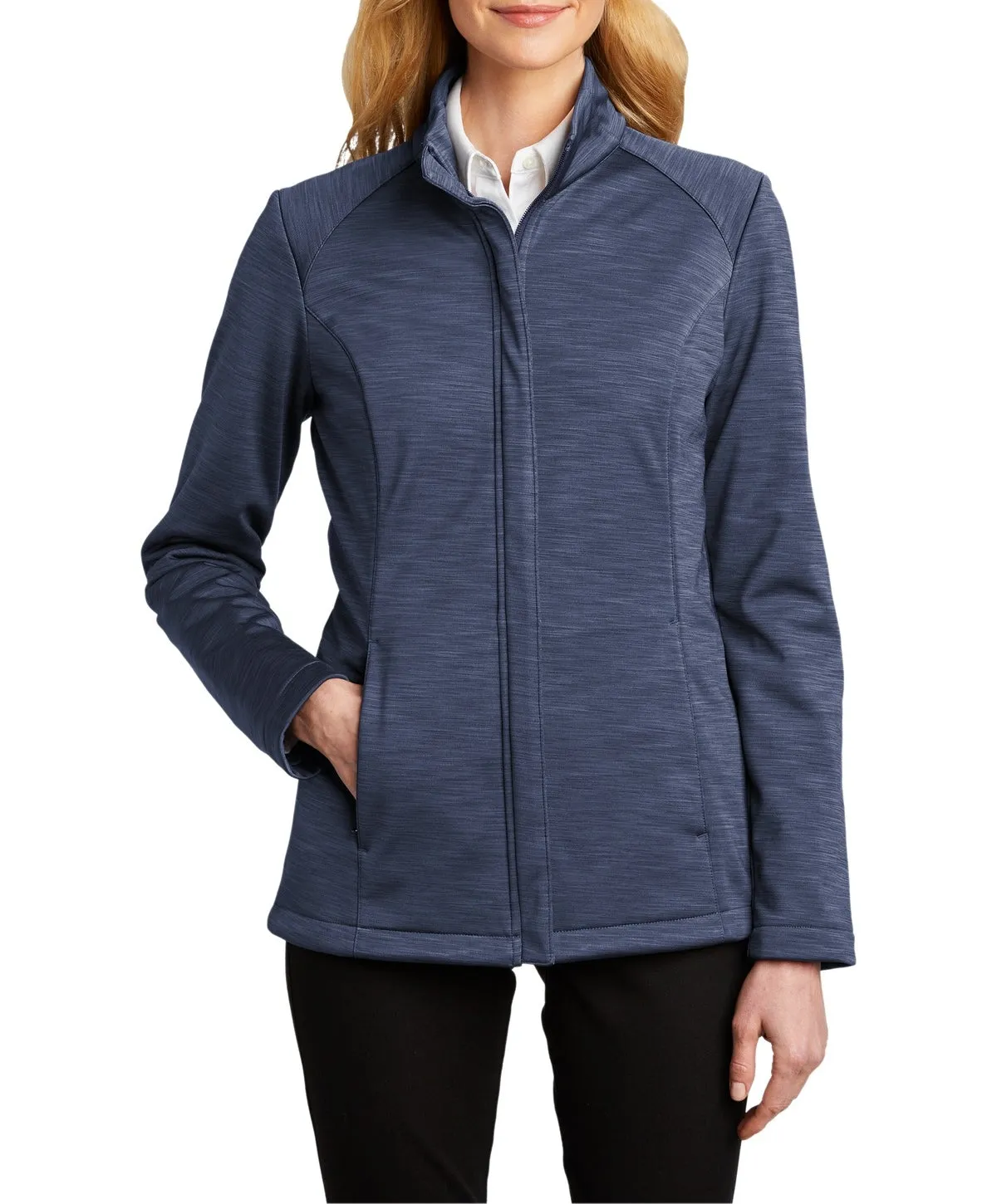 Women's Full-Zip Stream Soft Shell Water-Resistant Jacket